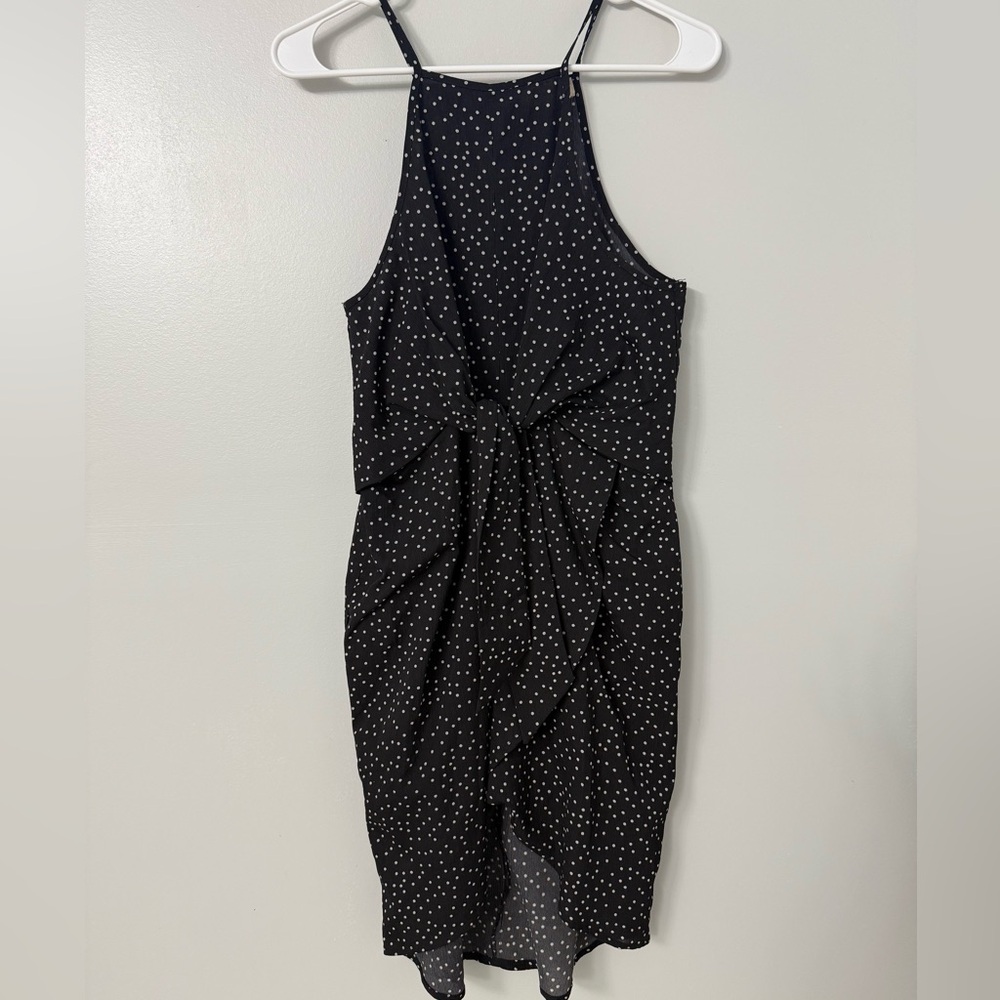 Entro Black and White Dotted Kids Bodysuit